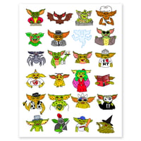 Image 1 of Gremlins 2 print