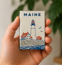 Image 2 of Portland Head Light Magnet - Acrylic Magnet