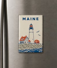 Image 5 of Portland Head Light Magnet - Acrylic Magnet