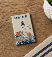 Image 4 of Portland Head Light Magnet - Acrylic Magnet