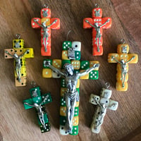 Image 1 of Lousy Crucifix - handmade lucky crucifix 