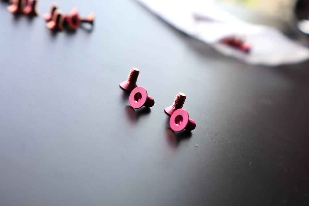 Image of M3 Titanium Countersunk Screws (4pcs)