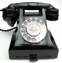 Image 1 of Super Rare 1948 332 Telephone  with Aluminium Chassis & Bells - All domestic VoIP Services