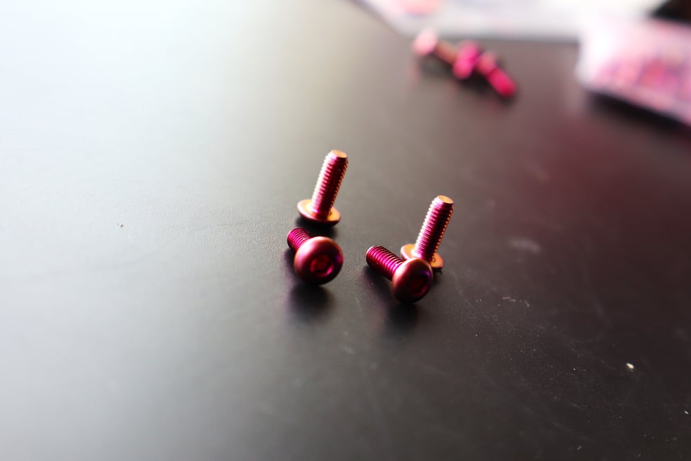Image of M3 Titanium Button Head Screws (4pcs)
