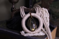 Image 3 of Natural linen labradorite belt
