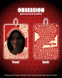 [PREORDER] Obsession Photocard Holder