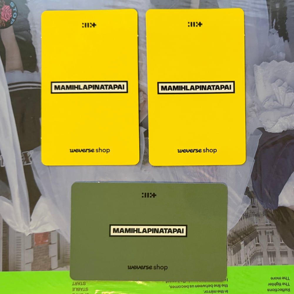 Image of ILLIT Mamihlapinatapai Weverse Shop POB Photocard’s