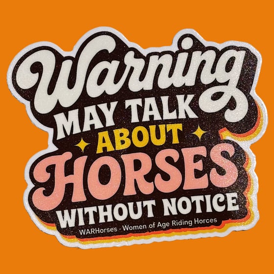 Image of Horse Horse Horse Sticker