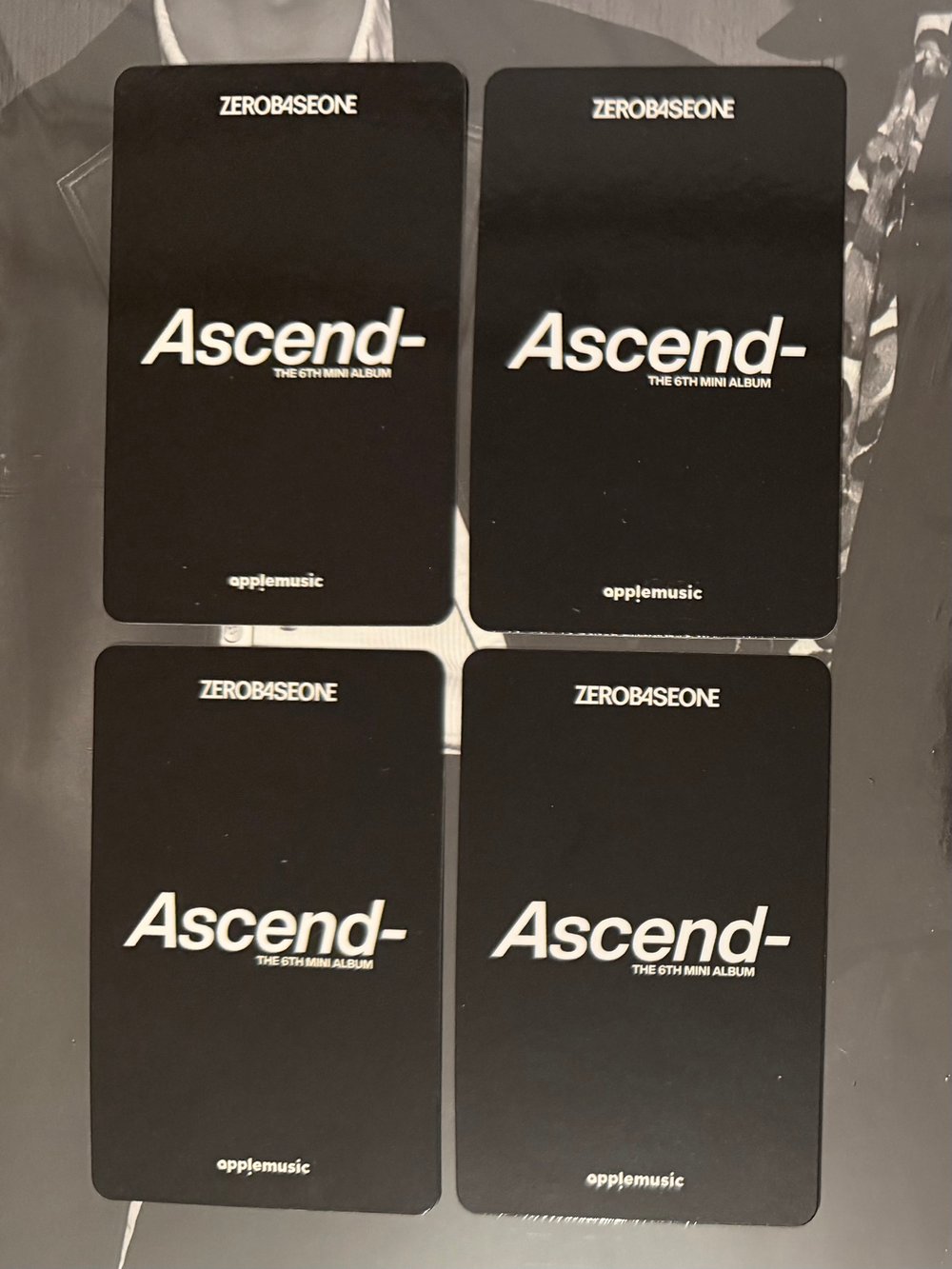 Image of ZEROBASEONE ‘Ascend-’ Apple Music POB Photocard’s
