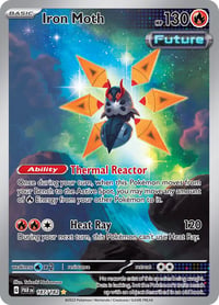 Iron Moth - 187/182 - SV04: Paradox Rift - Near Mint