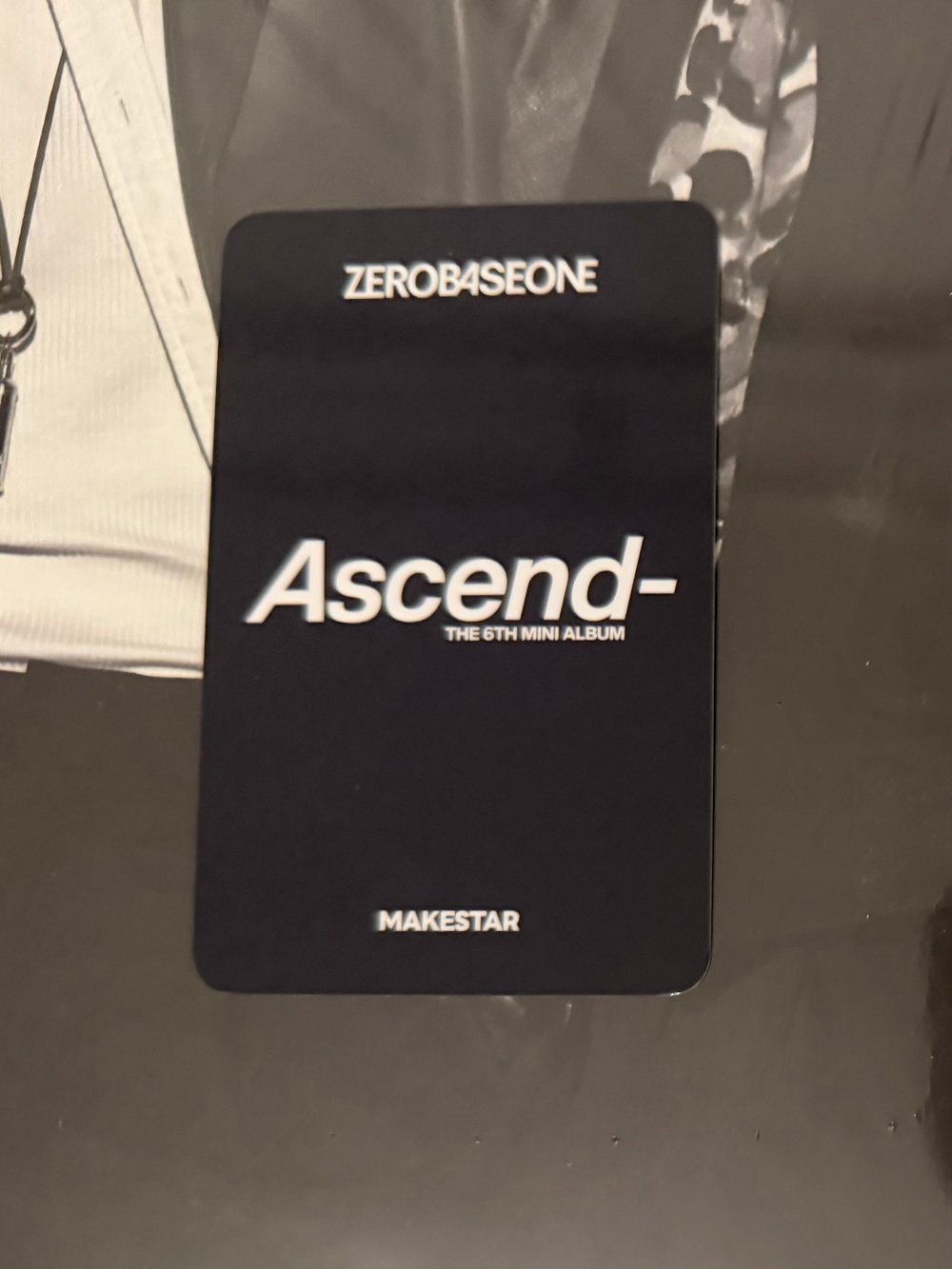 Image of ZEROBASEONE ‘Ascend-’ Makestar POB Photocard’s