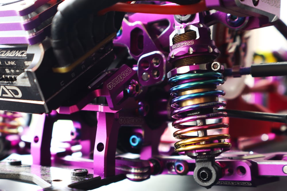 Image of boing. v1 Titanium RC Drift Springs (27mm)