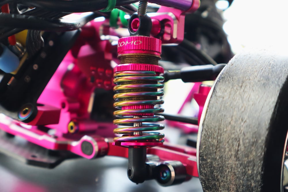 Image of boing. v1 Titanium RC Drift Springs (27mm)