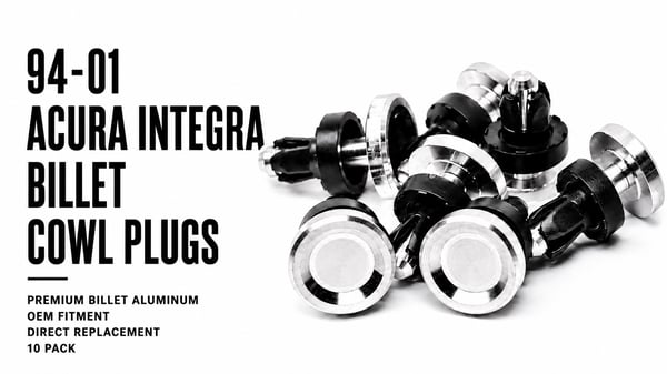 Image of 94-01 Acura Integra Billet Cowl Plugs