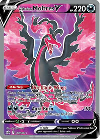 Galarian Moltres V (Full Art) - SWSH06: Chilling Reign - Near Mint