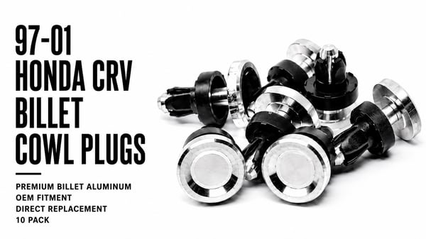 Image of 97-01 Honda CRV Billet Cowl Plugs 