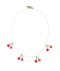 Picnic Cherry Necklace