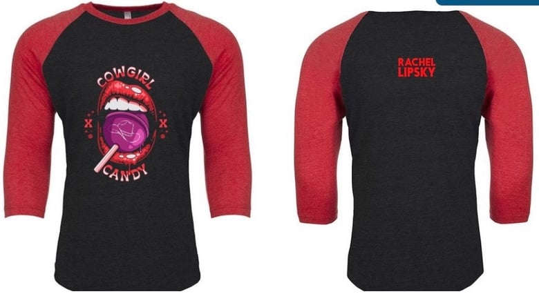 Image of Cowgirl Candy Raglan Shirt