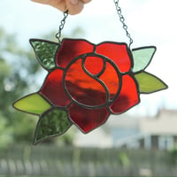 Tattoo Rose and Foliage