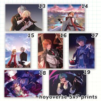 Image 2 of Hoyoverse 5x7 Prints