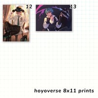 Image 3 of Hoyoverse 8x11 Prints