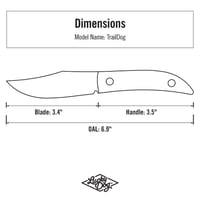 Image 3 of TrailDog Green Micarta