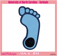 Image 4 of UNC North Carolina Tarheels Set2 College Design SVG Files, Cricut, Studio, Digital Cut Files