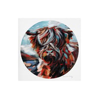Highland Cow Art Print