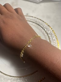 Geometric charm bracelet 