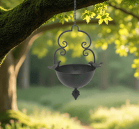 Rustique Hanging Bird Bath