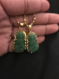 jade Buddha (dark green)