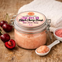 Image 1 of Black Cherry Bomb Sugar Scrub