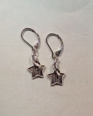 Image of Celestial ~ Silvery Moonglow ~ Stars and Sparkles ~ Necklace Set 2