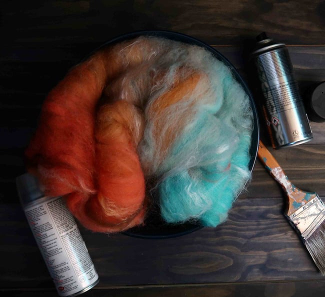The Walruses Luxury Art Batt #5 - Dorset and Silk