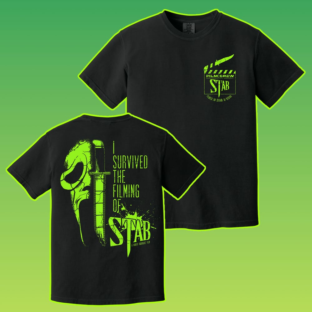 Image of STAB CREW - Black Comfort Colors