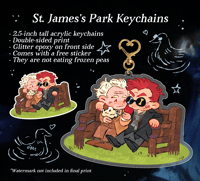 Ineffable Husbands St. James's Park Keychains