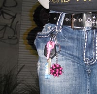 Image 3 of spiky ball keychains