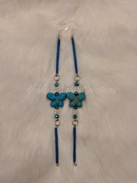 Metallic Blue Butterfly 