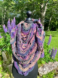 Underwater Rainbow Shawl
