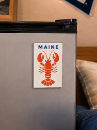 Image 3 of Maine Lobster Magnet- Acrylic Magnet