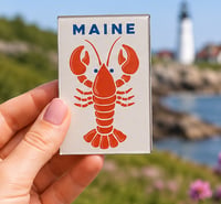Image 2 of Maine Lobster Magnet- Acrylic Magnet