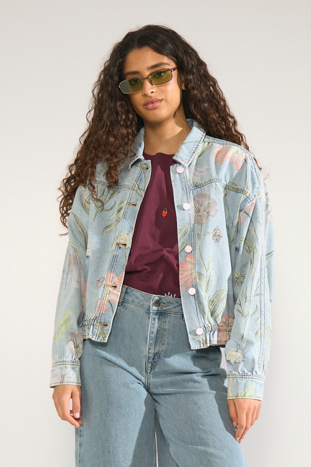 Image of 4-Cazadora Nuverona Light Blue Denim