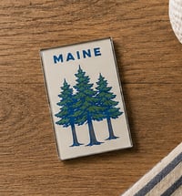 Image 5 of Maine Pine Tree Magnet - Acrylic Magnet