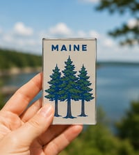 Image 2 of Maine Pine Tree Magnet - Acrylic Magnet