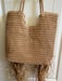 Image of Brown Babes Color Block Tote Bag