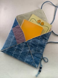 Image 3 of Lithuanian linen Santoku pouch Padded type #012