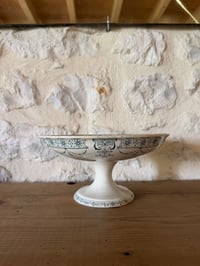 Image 8 of Compotier en terre de fer KG Luneville modèle Moustier - Décoration campagne