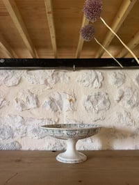 Image 2 of Compotier en terre de fer KG Luneville modèle Moustier - Décoration campagne