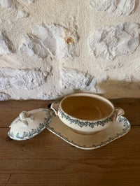 Image 6 of Saucière en terre de fer H.Boulenger modèle Mai - Art de la table ancien