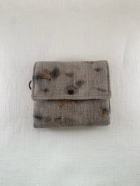 Image 1 of Lithuanian linen wallet / SABI #013